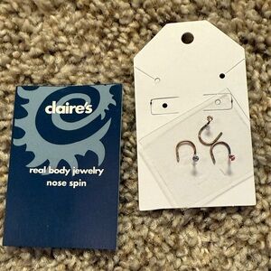 Claire's Sterling Silver Nose Ring Set